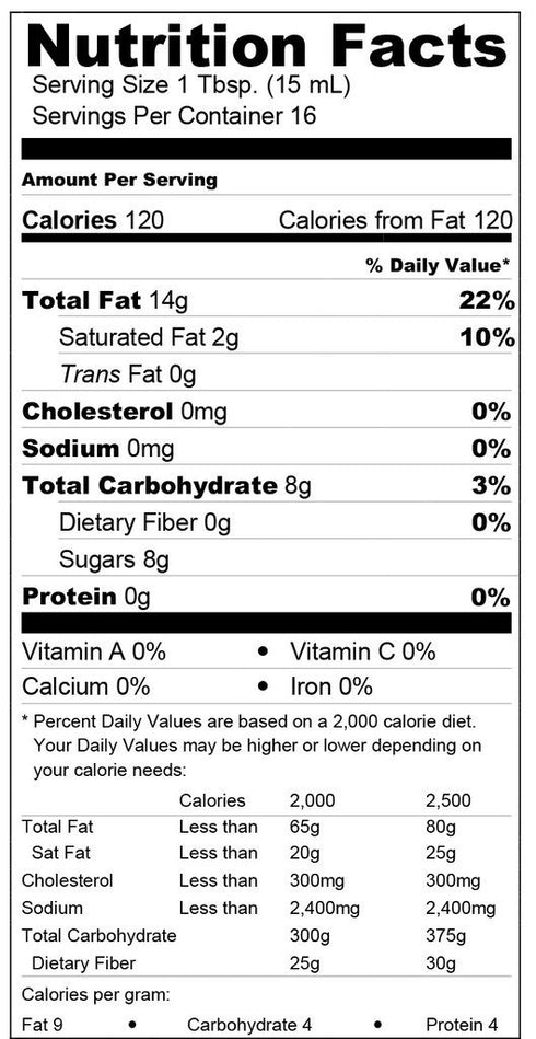 Sutter Buttes 500ml (16.9oz) Meyer Lemon California Extra Virgin Olive Oil
