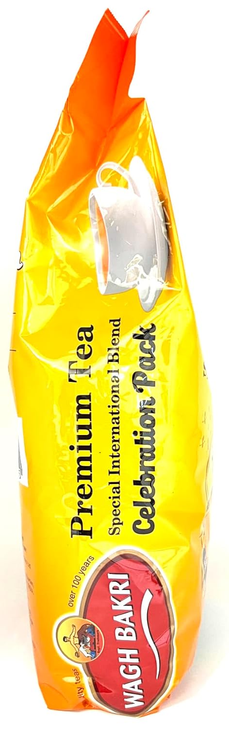 3 lb (Pack 1) Wagh Bakri Premium Black Tea, Special International Blend