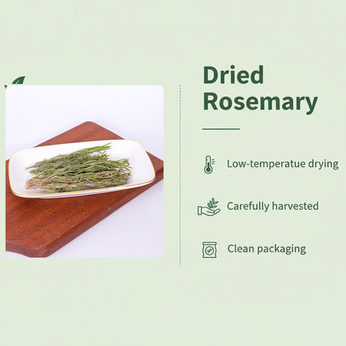 SODGHYTR Sprigs,0.7oz (20g), 1015 Dried Whole Rosemary Sprigs,Dried Rosemary Fresh for Baking & Beverages, Spices
