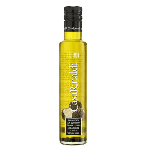 Casa Rinaldi Testimone Black Truffle Flavored Extra Virgin Olive Oil Rich Gourmet
