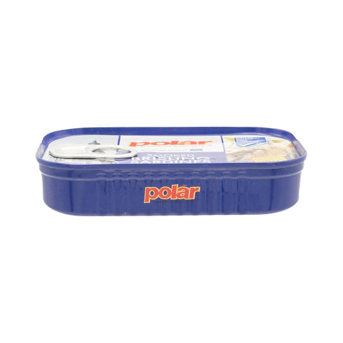 3.52 oz (Pack 12) MW Polar Smoked Brisling Sardines in Spring Water, Can, Wild Caught
