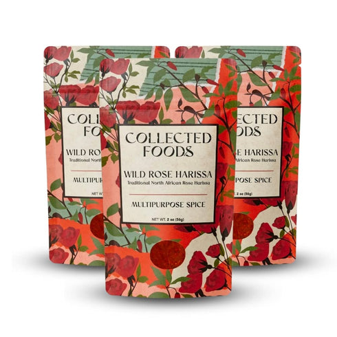 Premium Rose Harissa Spice Blend - Small-Batch Moroccan Seasoning with Chiles &