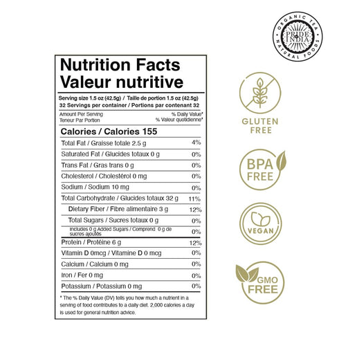 3 lbs Pride Of India Natural White Royal Quinoa | Superior Grade Whole Grain, Jar | Rich in Bold Flavor & High in Plant