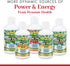 32oz, 8Serv Dynamic Health Organic Aloe Vera Juice, Orange Mango Flavor | No Added Sugar, Artificial Color