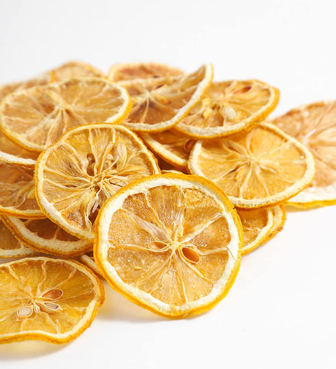 3 Oz/85g,Dehydrated Lemon.100% Premium Dried Lemon Slices Dry Natural & No Additives,No Sugar Added.
