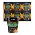 A-Sha x Hot Ones Spicy Ramen Noodle Soup Cup, 6 Pack, Garlic