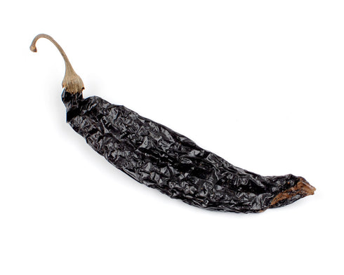 Angelina's Gourmet D'Allesandro Whole Dried Pasilla Negro Chiles - Complex Flavor, Dark Purple to