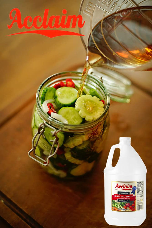 Toph 128 (1 5% Acclaim All Natural Distilled White Vinegar, Ounces Gallon) - Acidity