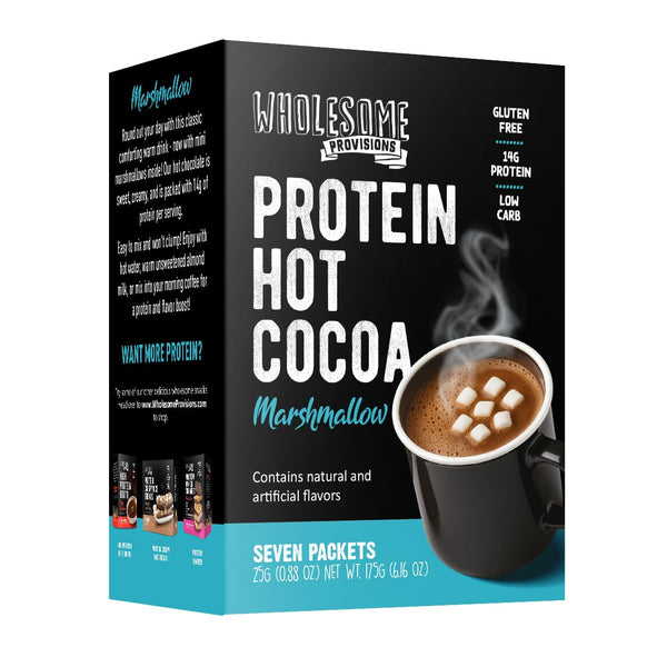 Protein Hot Chocolate, Keto Hot Chocolate Mix, Low Carb Hot Cocoa, 15g