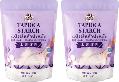 52USA Tapioca Starch, 2 Pack (28oz Total) | Tapioca Flour from Cassava