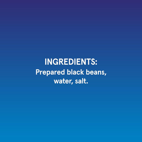 15 oz (Pack 12) BUSH'S BEST Canned Black Beans, Source of Plant Based Protein and Fiber, Low Fat, Gluten Free