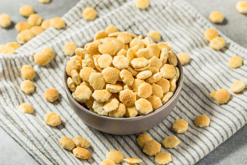 A Blend Above Asiago Roasted Garlic Cracker/Pretzel Seasoning 3 Pack, Gourmet, Easy to Make, All Natural