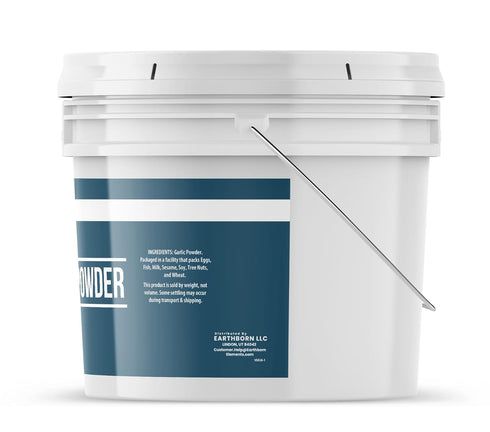 1 (84 Earthborn Elements Garlic Powder Gallon Bucket, Versatile, Bulk Seasoning, Fine Ground Ounce)