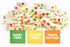 2.2 LB Italian Jujube Nougat Candies - Original - Soft & Chewy With Fruity Jelly Beans - Bulk Bags By Lyza's Sweets