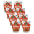 Fresh Gourmet Crispy Red Peppers Crunchy Snack and Salad Topper (3.5 Ounce