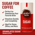 Perfect Taste 20 oz Packaging Granulated Sugar Sugar Canister Pure White Sugar for Coffee, Tea, Baking & Office Use