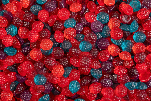 Albanese Gummi 5lbs World's Best Mixed Berries, of Candy