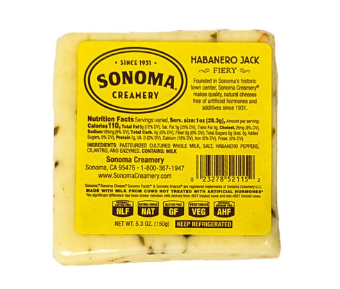 Generic (4 5.3 oz) California Blue Cheese, Hot Pepper Jack, Traditional Jack and Habanero Jack x