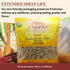 2lb Darsa Organics Split Urad Dal (Chilka) - Organic Black Gram Lentils with Skin - USDA Certified, Non-GMO