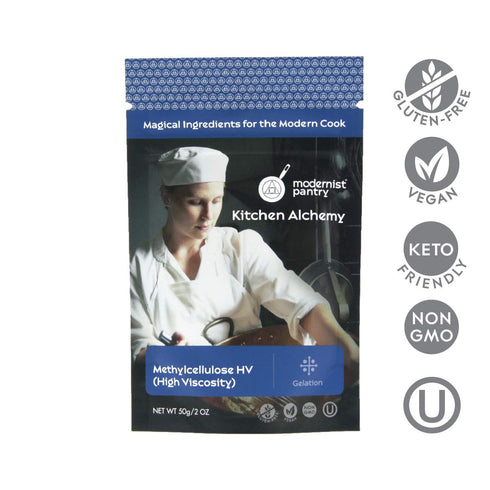 Pure Methylcellulose - High Viscosity, Non-GMO Vegan OU Kosher Certified, 50g/2oz