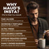 26 100% Maud's Dark Roast Instant Coffee, ct, Arabica Coffee, Instant Hot or Iced Coffee - Just add water