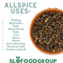 Slofoodgroup Whole Allspice Pimento Berries - 4 oz for Cooking and Baking