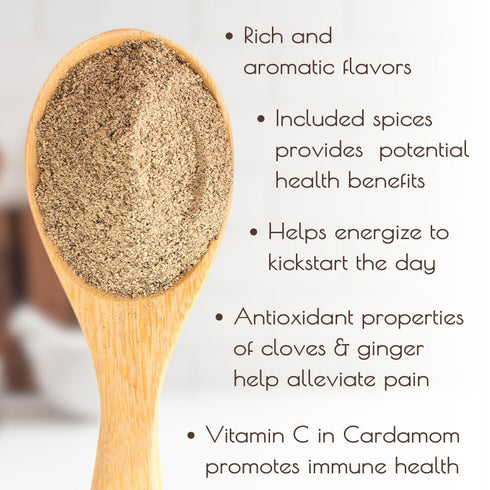 Darsa Organics Chai Masala Powder Spice Blend, 3.5 oz PET Jar with Sprinkler Cap, USDA Organic