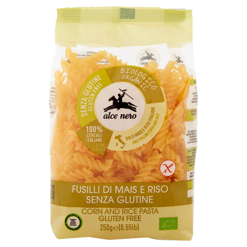 Alce Nero Gluten Free Organic Fusilli Pasta, 8.8 oz (250 g)