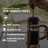 Canopy Point Coffee Honduras Dark Roast | Coarse Ground Coffee for Cold Brew, French Press & Percolator | Arabica