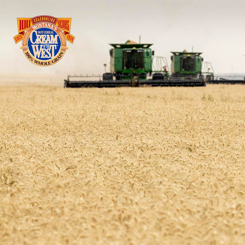 Cream of the West 100% 24 OZ Organic Roasted Wheat Hot Cereal