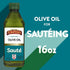 16 Oz Pompeian Made Easy Saut Olive Oil, Pan Cooking, American Heart Association Certified, Fl