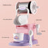 Generic Ice Cream Maker Machine Soft Serve Maker, Manual Quick Results Treat | Easy To Use For Making Cream, Sorbet