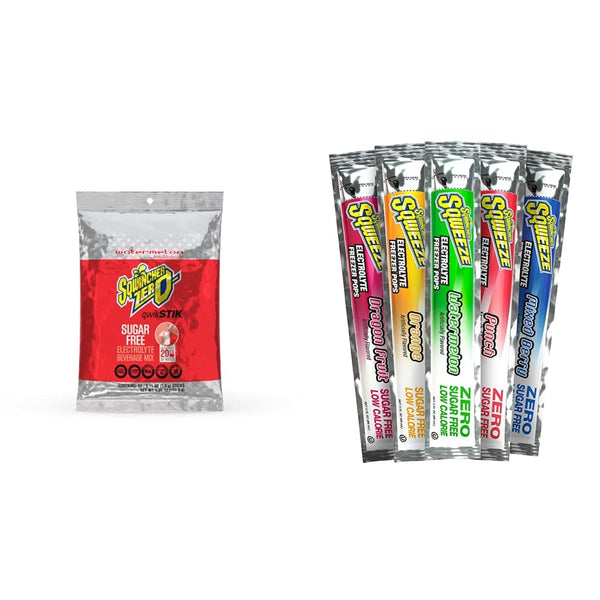 Sqwincher Zero Sugar Hydration Bundle - Qwik Stiks (Pack of 50) +