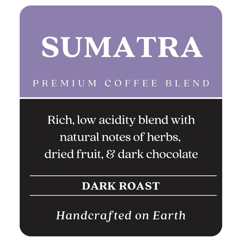2 Lb Copper Moon Dark Roast Whole Bean Coffee, Sumatra Blend