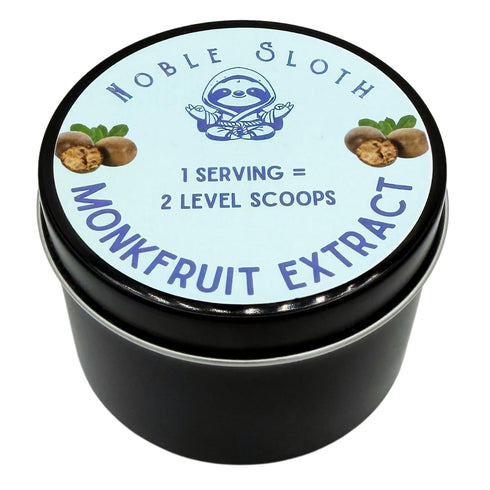 Noble Sloth Pure Monk Fruit (Luo Han Guo) Extract - 50% Mogroside V