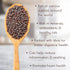 5.3 oz packed Darsa Organics Black Mustard Seeds - Premium Quality USDA Organic Certified Black Mustard Seeds