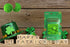 100 (100-Pack) Saint Patrick's Day Clover Shamrock Leprechaun Green Coins, Premium Belgian Nut-Free Candy, Kosher
