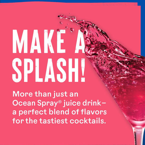 Ocean Spray Cosmopolitan Cocktail Mixer, Drink Mixer with Real Fruit Juice, 32 Fl Oz Bottle