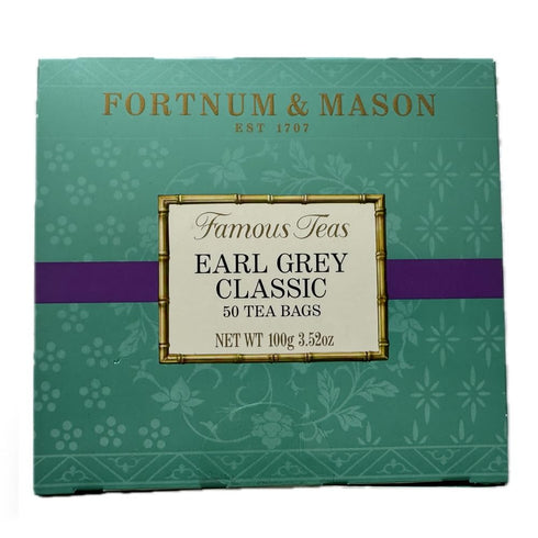 Fortnum & Mason Fortnum and Mason Earl Grey Classic 50 Count Tea Bags (1 Pack)
