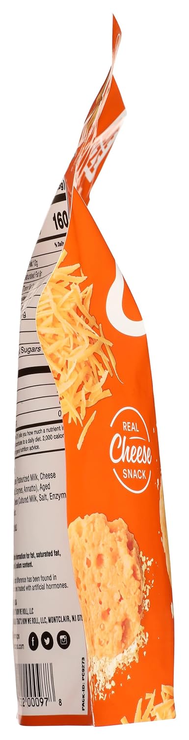 Parmcrisps 5 , Crisp Cheddar Oven Baked Family Size, Ounce