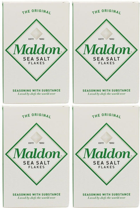 (4 Pack) - Maldon Salt - Sea Salt MAL-MAL125 | 125g |