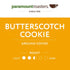 1-12oz Paramount Roasters, Butterscotch Cookie Flavored Ground Coffee, bag, Medium Roast (Paramount Coffee Company)