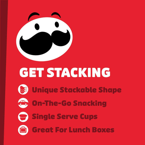 (Pack 72) Pringles Potato Crisps Chips, Lunch Snacks, On-the-Go Snacks, Original
