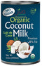 Organic Coconut Milk 13.5 Ounce (Pack of 12) - Unsweetened, Premium FULL