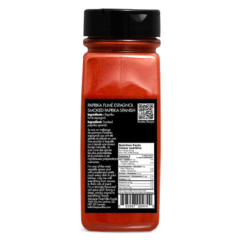 220 (7.7 oz) A Spice Affair Smoked Spanish Paprika | Rich, Deep & Naturally Smoky Flavor | All-Natural, Non-GMO