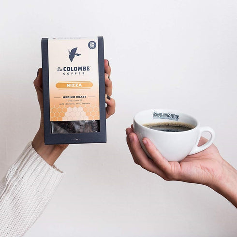 La Colombe Nizza Medium Roast Drip Grind Ground Coffee, 12 Ounce Pack with Notes of Milk Chocolate & Nuts