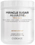 Codeage Miracle Sugar Allulose Powder - All-purpose Zero Calorie Allulose Sweetener, +3