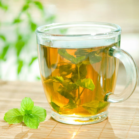 (0.72 Olive & Vine Spearmint Leaves, Refreshing Mint Flavor, Use in Teas, Salads, Desserts, with Rich Tradition