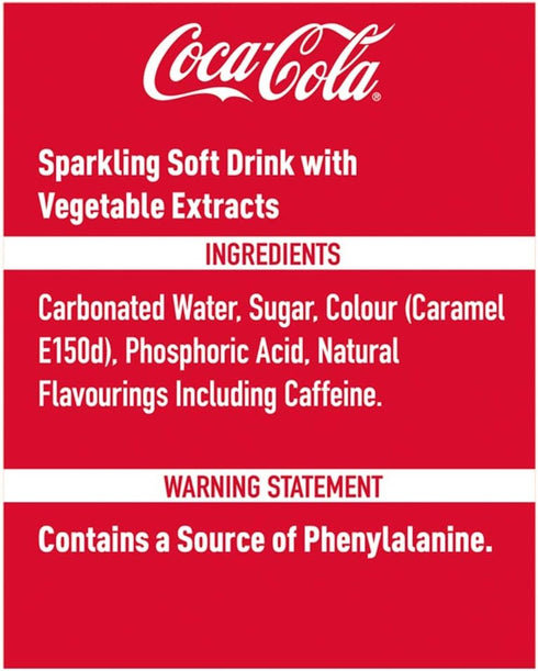 12 150ml Coca-Cola Mini Cans x