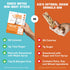 7g 50 40 Pack The New Primal Snack Mates Chicken & Maple Sticks, Gluten Free Healthy Snacks for Kids, Low Sugar High